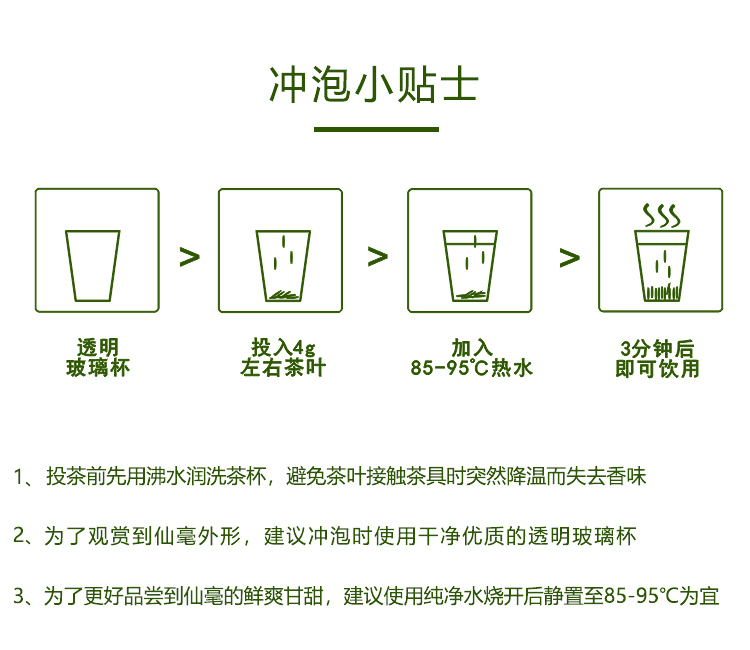 东裕经典系列精品仙毫硬质条盒80g详情图6