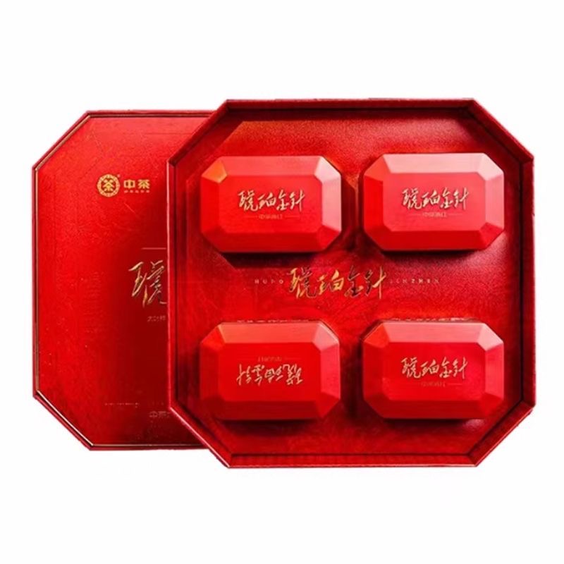 中茶琥珀金针200g