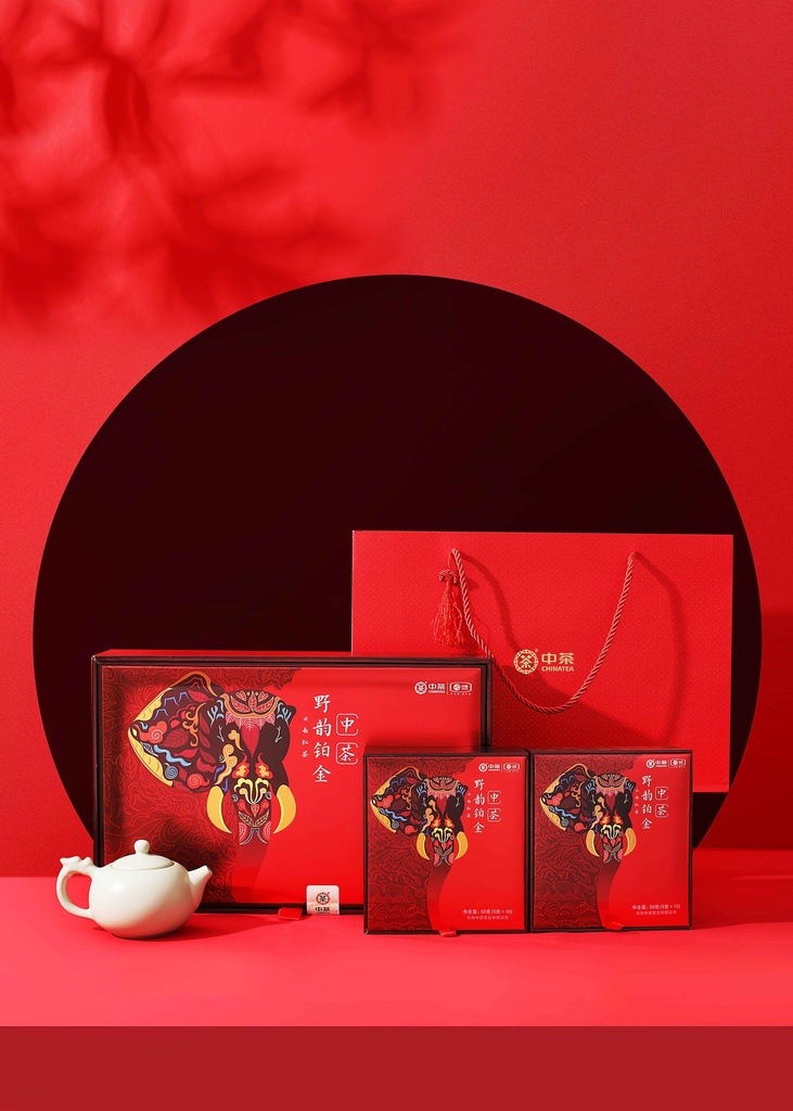 中茶滇红野韵铂金（大叶种工夫红茶）100g
