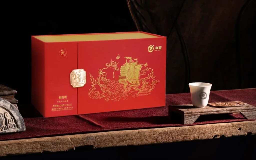 中茶BT832中茶福香颂有机高山红茶120g