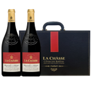 中粮LACHASSE美乐干红葡萄酒礼盒750ml×2