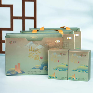 中茶山水窖藏六堡茶200g