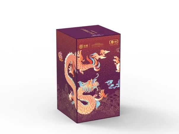 中茶故宫系列大红袍224g