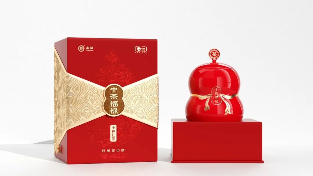 中茶福禄系列小种红茶120g