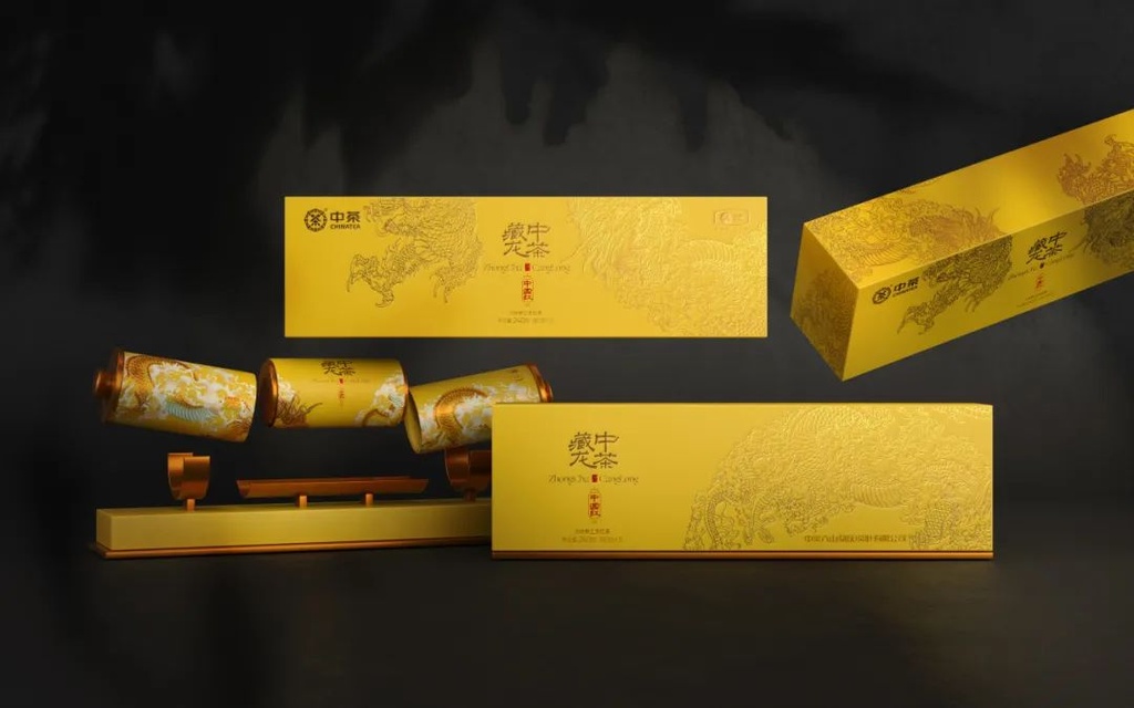 中茶藏龙 中国红240g