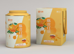 中茶陈皮红茶250g