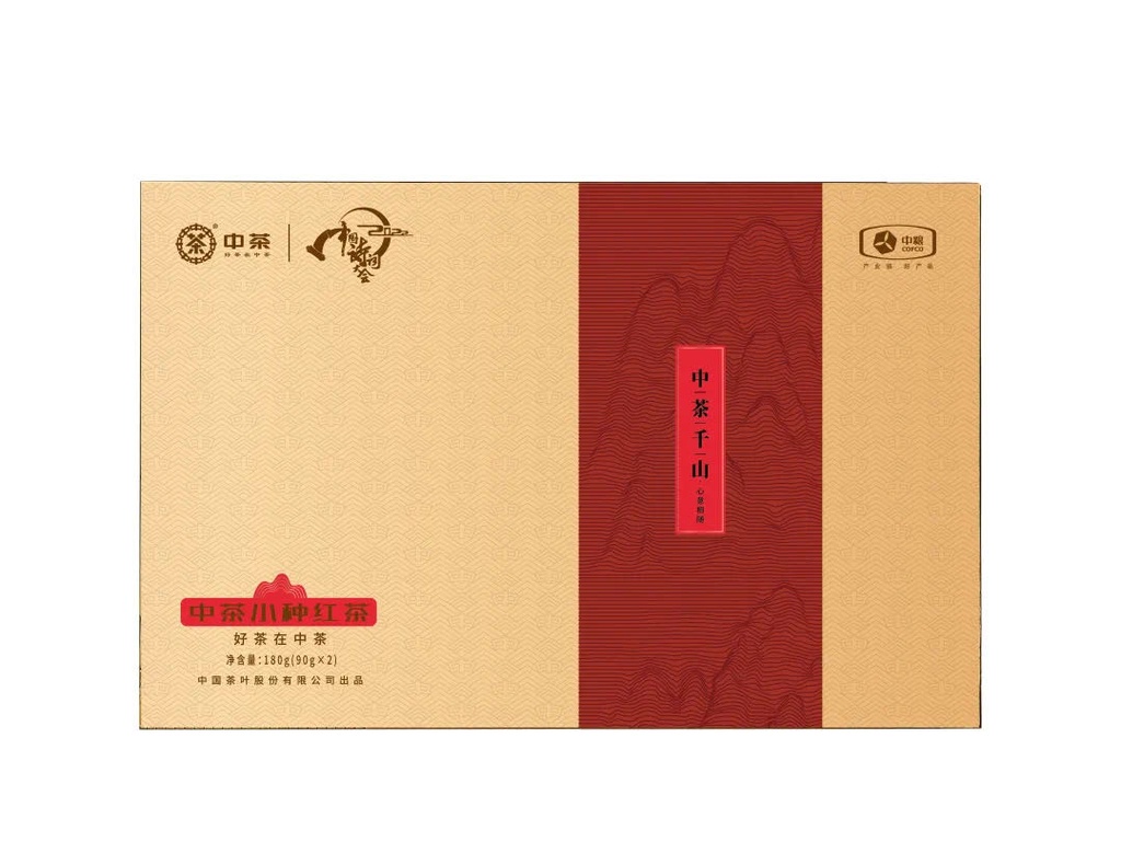 中茶千山系列小种红茶180g