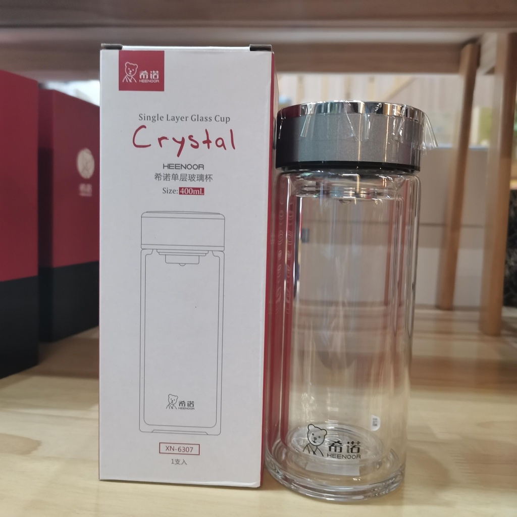 希诺6307单层玻璃杯400ml