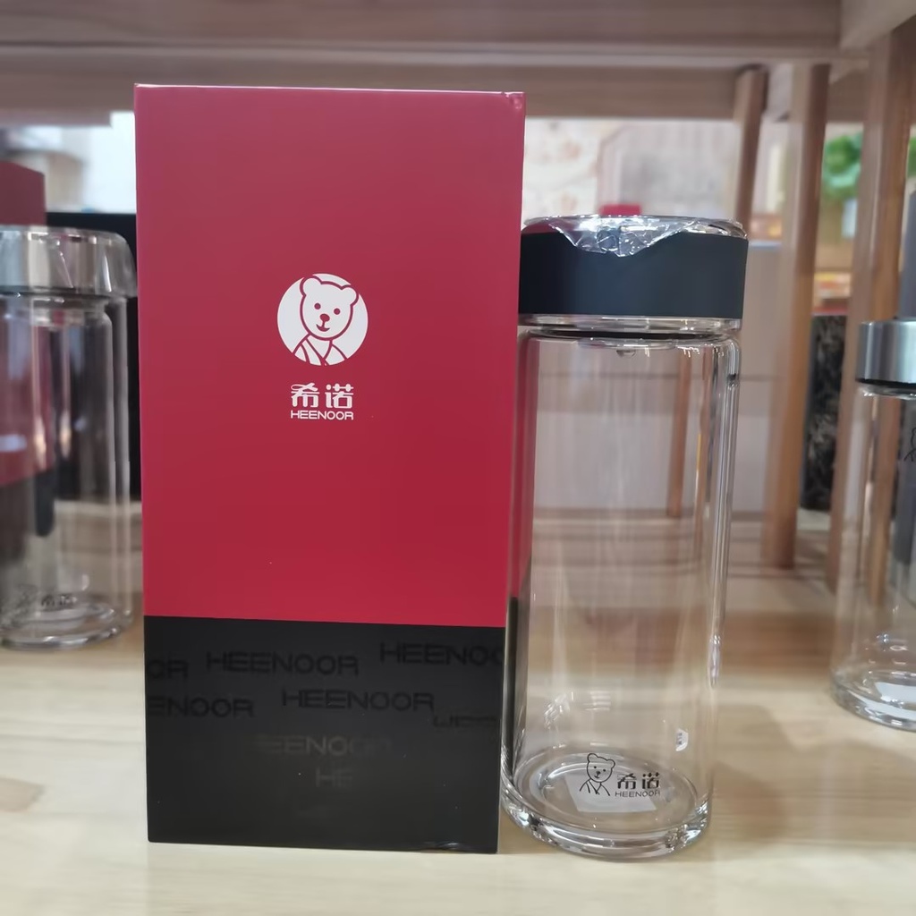 希诺1000双层玻璃杯260ml