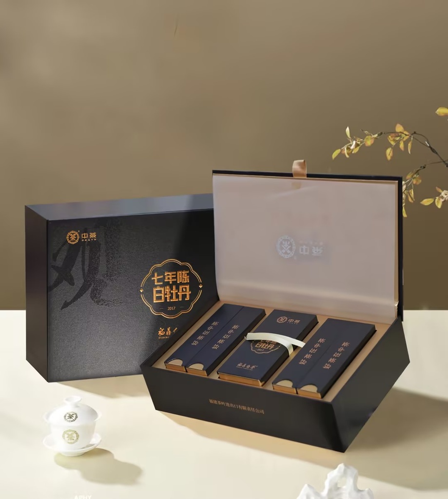 中茶51019观山七年陈白牡丹60g