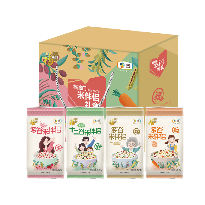 中粮福临门多谷米伴侣礼盒1440g