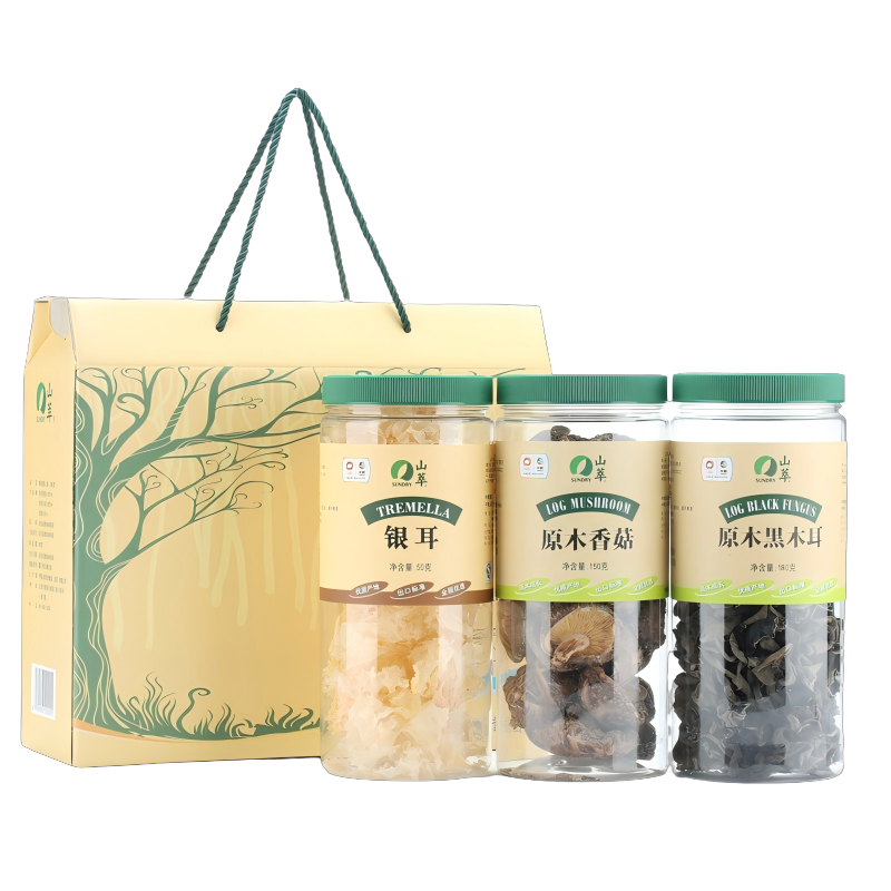 中粮山萃食用菌礼盒380g