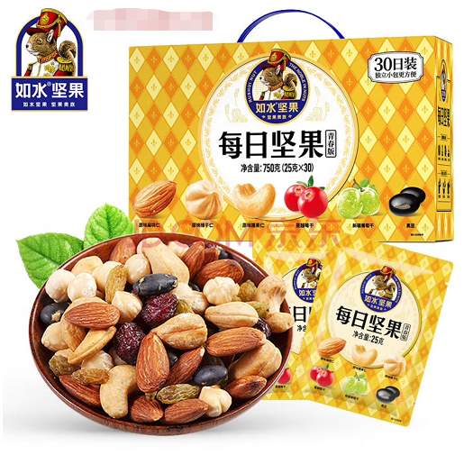如水每日坚果（青春版）750g