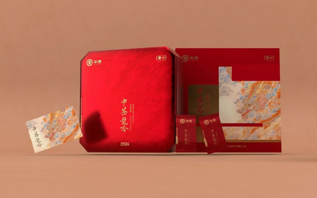 中茶龙吟普洱茶（熟茶）散茶 200g