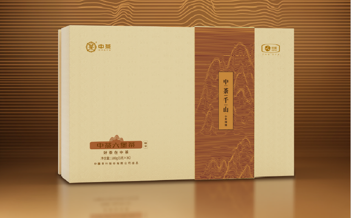 中茶千山系列六堡茶180g