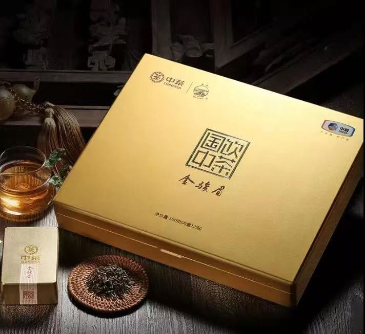 中茶海堤国饮中茶金骏眉100g